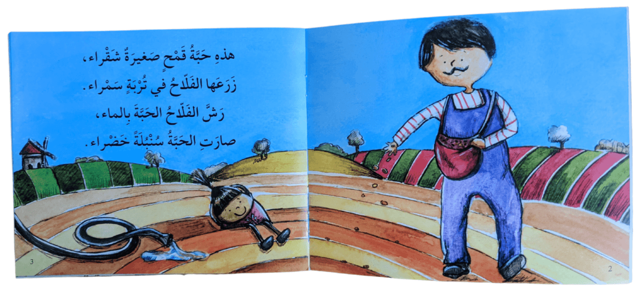 The Grain of Wheat - حبة القمح - جنان حشاش - Arabic Joy