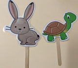 Arabic Storyboard Activity Printable Resource | Hare and Tortoise | Digital File - قصة الأرنب و السلحفاة ونشاطات أوراق العمل - Arabic Joy